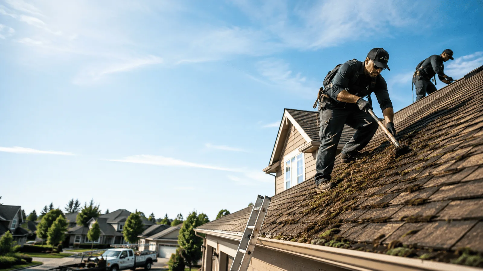Roof Moss Removal in Groveton, TX near me